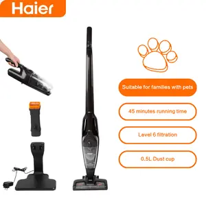 【Holiday Haul】Haier Cordless Vacuum Cleaner, 27kPa Ultra-Strong Suction, Handheld & Stick 2-in-1, LED Display, 45-min Runtime, Powerful Vacuum Cleaner For Hard Floor/Carpet/Pet Hair/Car