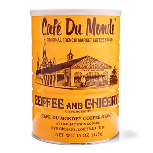 Cafe du Monde Coffee and Chicory, Rich Blend of Dark Roasted Coffee and Chicory 15 oz