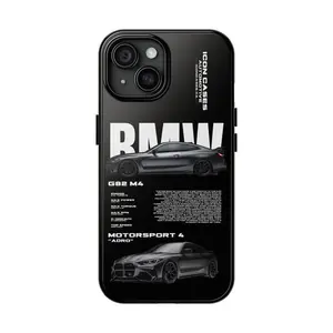 Trending _G82 M4_ Black Phone Case, Tough and Durable Gift for Boys and Girls, Perfect for BMW Fans, Stylish Car Accessory