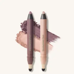 Two in one eyeliner pen creates fashionable eye makeup, silky and smooth, and eyeliner naturally displays color Lipliner Cosmetic -A13