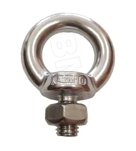 LIFTING EYE BOLT M10 WITH NUT A4 - 1200103