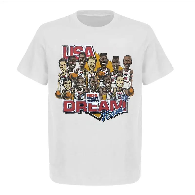 (Sale Off Up to 50%) 1992 Basketball Shirt – 90s Dream Team USA graphic tee, classic cotton, perfect for men and women. A great gift for sports fans and retro lovers.
