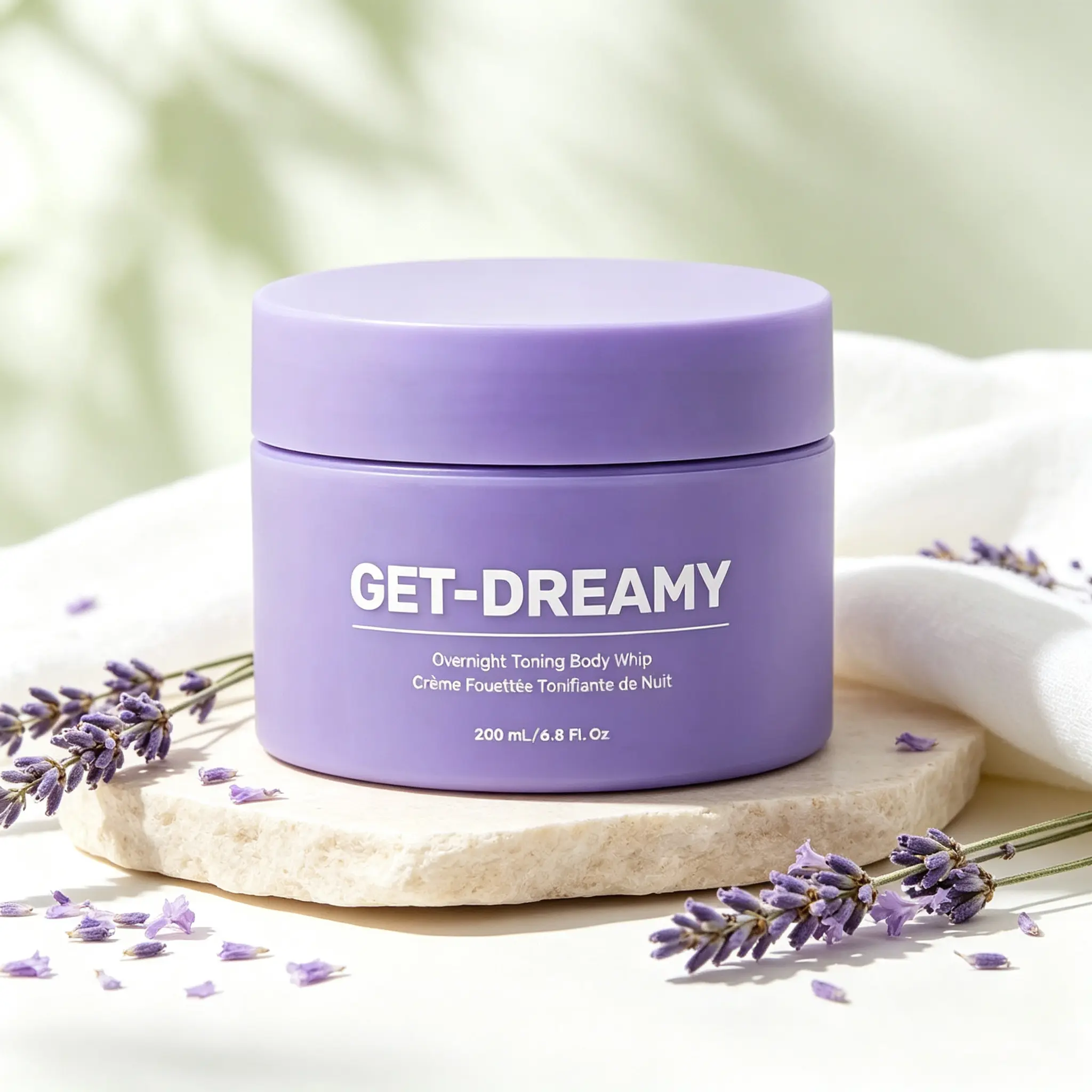 MAËLYS Get-Dreamy Overnight Toning Body Whip 200mL/6.8oz, Clinically Tested Night Firming Moisturizer Infused with Milk Thistle & Uva Ursi, Improves the Look of Loose Skin & Cellulite, Whipped Luxurious Night Body Treatment