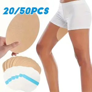 20/50-piece invisible anti-friction thigh patches - self-adhesive, sweat-absorbing, anti-slip, Sweat Absorbing Breathable, inner thigh protection patches, designed specifically for women, suitable for dresses, skirts, shorts