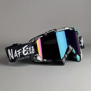 NAFEIB Motocross Goggles - UV Protection, Anti-Fog, for Dirt Bike, Cycling & Off-Road Racing NAFEIB Motocross Goggles - UV Protection, Anti-Fog, for Dirt Bike, Cycling & Off-Road Racing