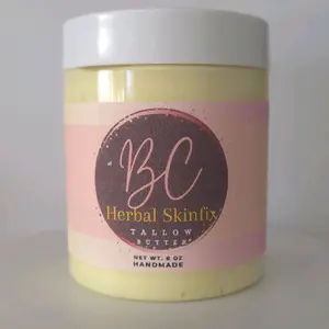 BC Herbal Skinfix Whipped Tallow Butter 8oz Ultra Moisturizing Calms Redness & Irritation Repairs Skin Barrier For All Skin Types