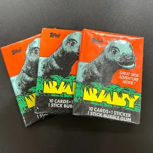 Three Packs of 1985 Topps Baby Movie Trading Cards