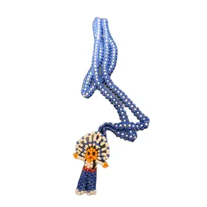 Vintage native beaded necklace