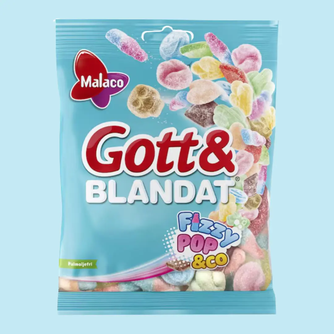 Malaco Good & Mixed Fizzy Pop Malaco Good & Mixed Fizzy Pop
