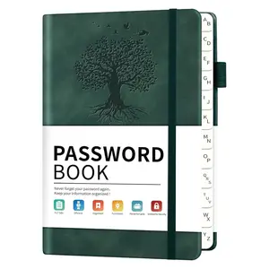 Pocket Password Keeper Book – Alphabetical Tabs Organizer