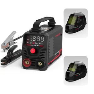YESWELDER ARC-125DS-PRO Promo Bundle - 125Amp 110V Portable Digital Stick Welder Machine & True Color Auto Darkening Welding Helmet