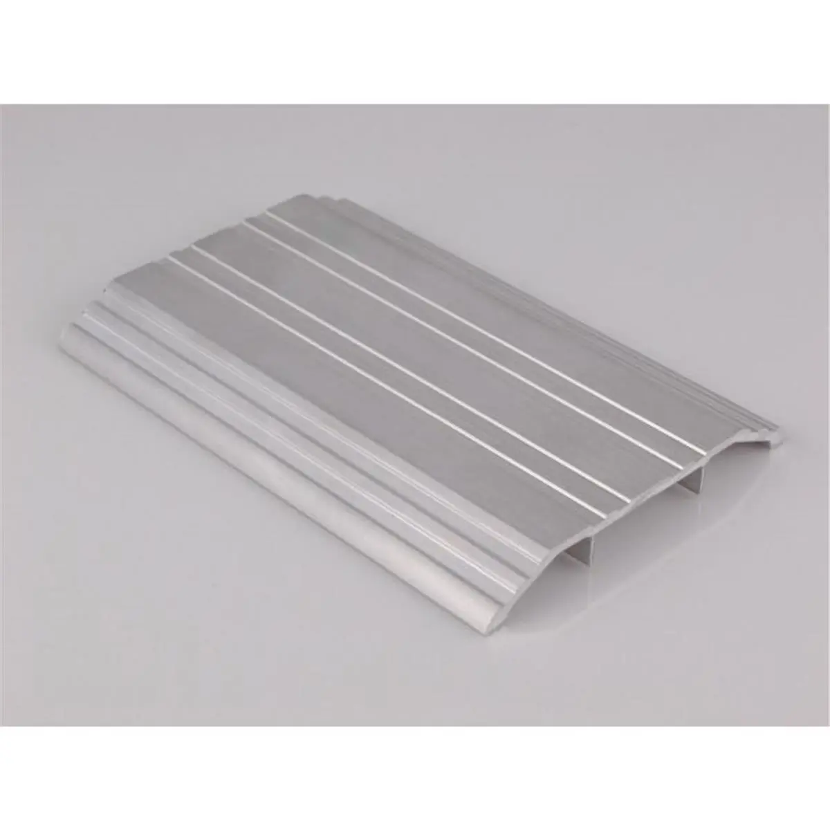 Pemko 170A36 Aluminum Saddle Threshold Mill, 36 in. Commercial Door Solution, Aluminum Mill Finish, Energy Efficient, Rigorous Testing Passed, Includes Mounting Hardware