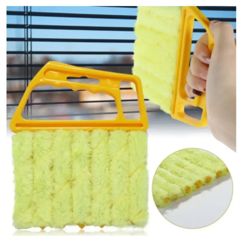 Multi functional cleaning brush for blinds, household interior curtain cleaning tool, air conditioning fan, dust removal brush, crevice brush, Window Cleaning Tool