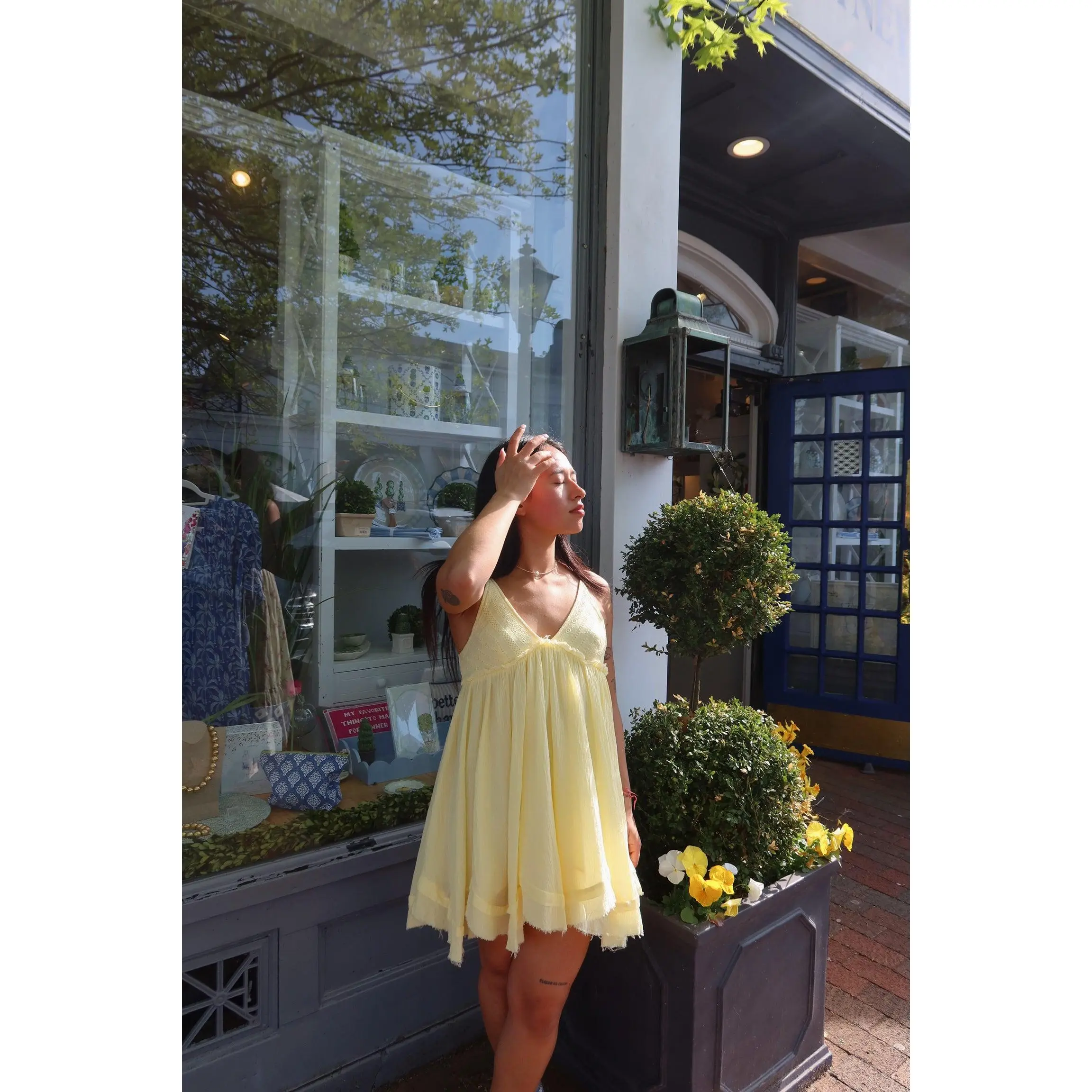 Lumi Dress in Yellow