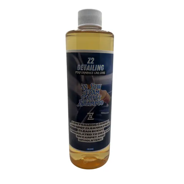 Low Foam Carpet Shampoo Formulated with Drying Agent