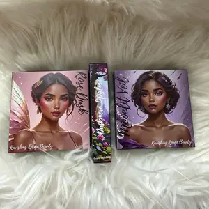 Twisted Whispers Eyeshadow Full Bundle - Rose Dusk & Moonlit Veil Palettes by Ravishing Rouge Beauty