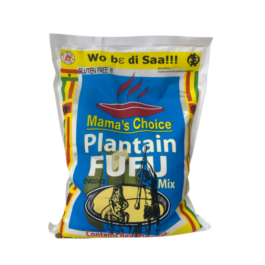 Mamas Choice Plantain Fufu 144oz (4.08kg)