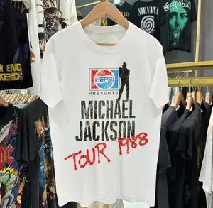 1988 Michael Jackson Tour Heavy Weight Aged T-Shirt