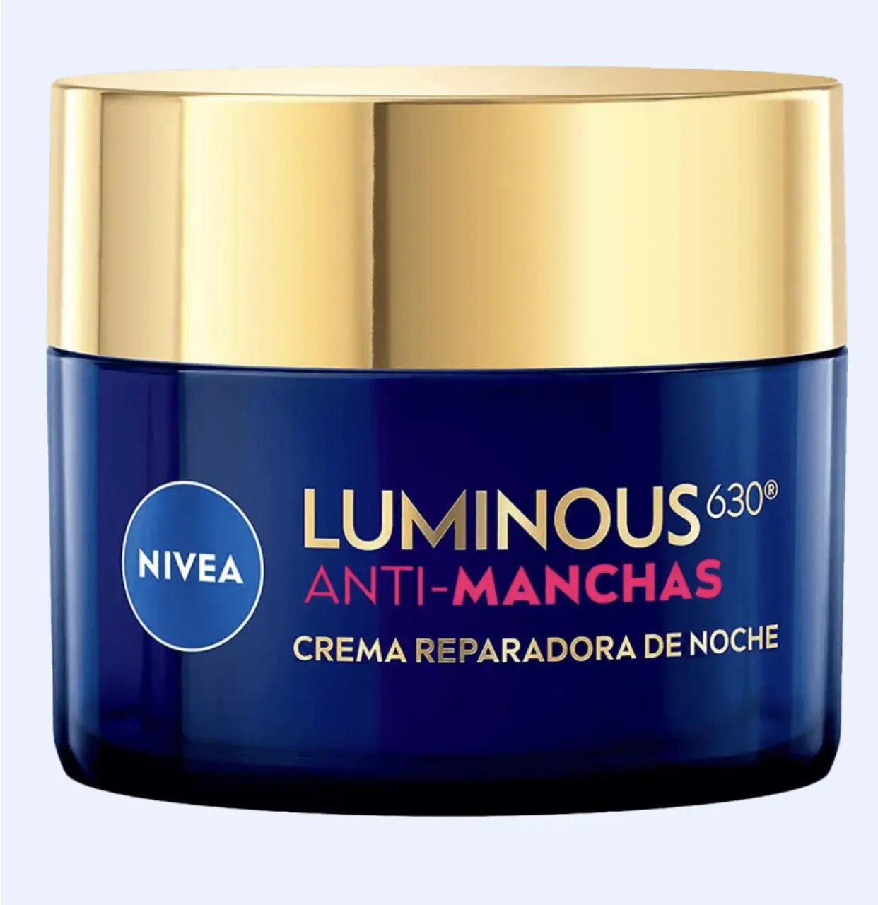 NIVEA Luminous630 Anti-Manchas Repairing Night Cream 50ml - Hydrating & Rejuvenating Formula for Radiant Skin (NIGHT DARK BLUE)