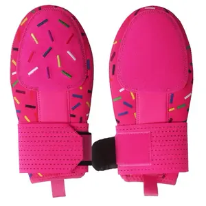 Ice Cream Baseball Sliding Mitt - Pink with Colorful Sprinkles Design for Fun Baseball Play