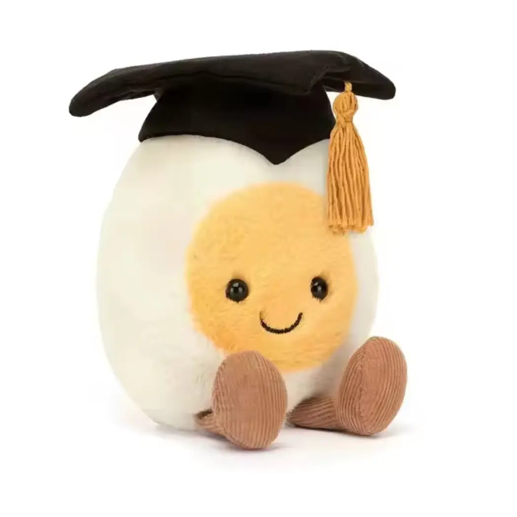 The Cute Boiled Egg Plushie Decoration