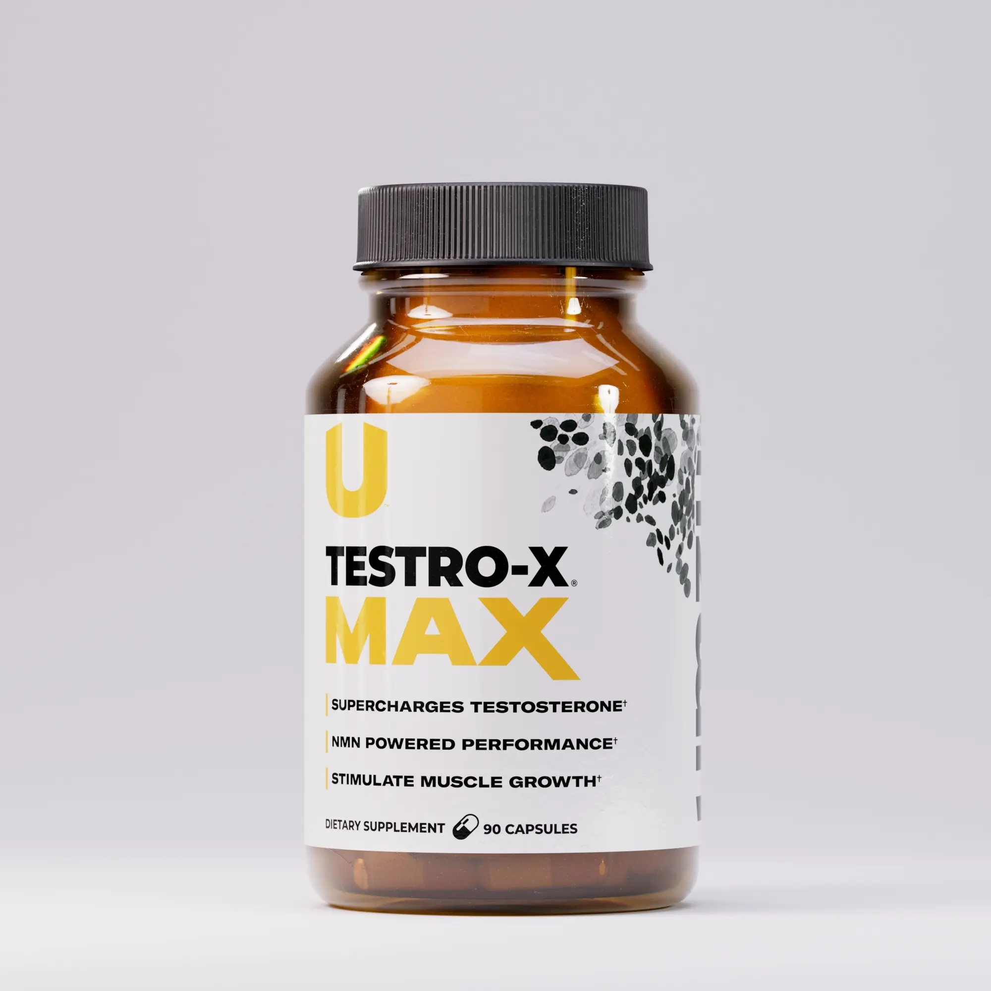 UMZU Testro-X Max Natural Dietary Fitness Supplement - Advanced Male Health Support with KSM-66 Ashwagandha, Tongkat Ali (Longjack Root), NMN, Zinc & More, Testosterone, Energy & Vitality Support, 90 Count