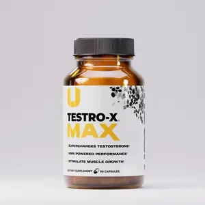 UMZU Testro-X Max – Advanced Male Health Support with KSM-66 Ashwagandha, Tongkat Ali (Longjack Root), NMN & More, Testosterone, Energy & Vitality Support, 90 Count