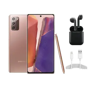 Refurbished Samsung Galaxy Note 20 5G N981U (Fully Unlocked) Excellent Condition with Wireless Earbuds & 1 Year Warranty