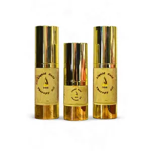 Liquid Gold One Bundle: 2 Bottles / 30ml each + 1 Trial Size / 15 ml (6-9 Month Supply) Oil Therapy