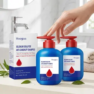 Selenium Disulfide Shampoo Set Shampoo Set (120ML*2), Gentle Scalp Cleansing, No Discomfort, Smooth Hair, Repair Split Ends, Refreshing Voluminous Hair