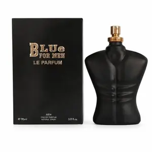 Blue for Men Le Parfum Cologne – Eau de Parfum Spray 3.0 oz (90 ml) Fresh Aquatic Citrus Men's Fragrance with Aromatic Herbs, Woody Musk – Long Lasting Masculine Cologne