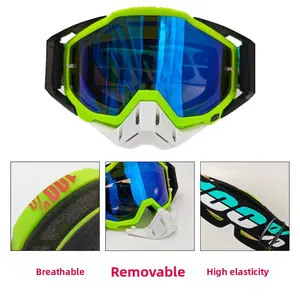 Color change, outdoor glasses high definition riding large frame anti-ultraviolet sports windshield sand protection eye protection