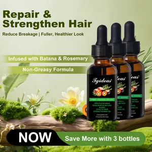 Tgideas Hair Nourishing Oil with Batana & Rosemary – Helps Reduce Shedding & Supports Stronger, Fuller Hair