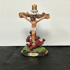 Crucifijo deJesus en la Cruz 5” / Small Jesus Crusifix 5"