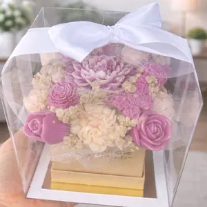 Glow Candle & Gift Studio Luxury Handmade Candle Bouquets for Birthdays Weddings & Special Moments Decor Ornaments