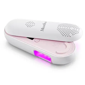 MelodySusie UV LED Nail Lamp, P-PLUS20F UV Protection Rechargeable Cordless Nail Light for Gel Polish  for Salon & Home Use Nail Art Manicure Cutics