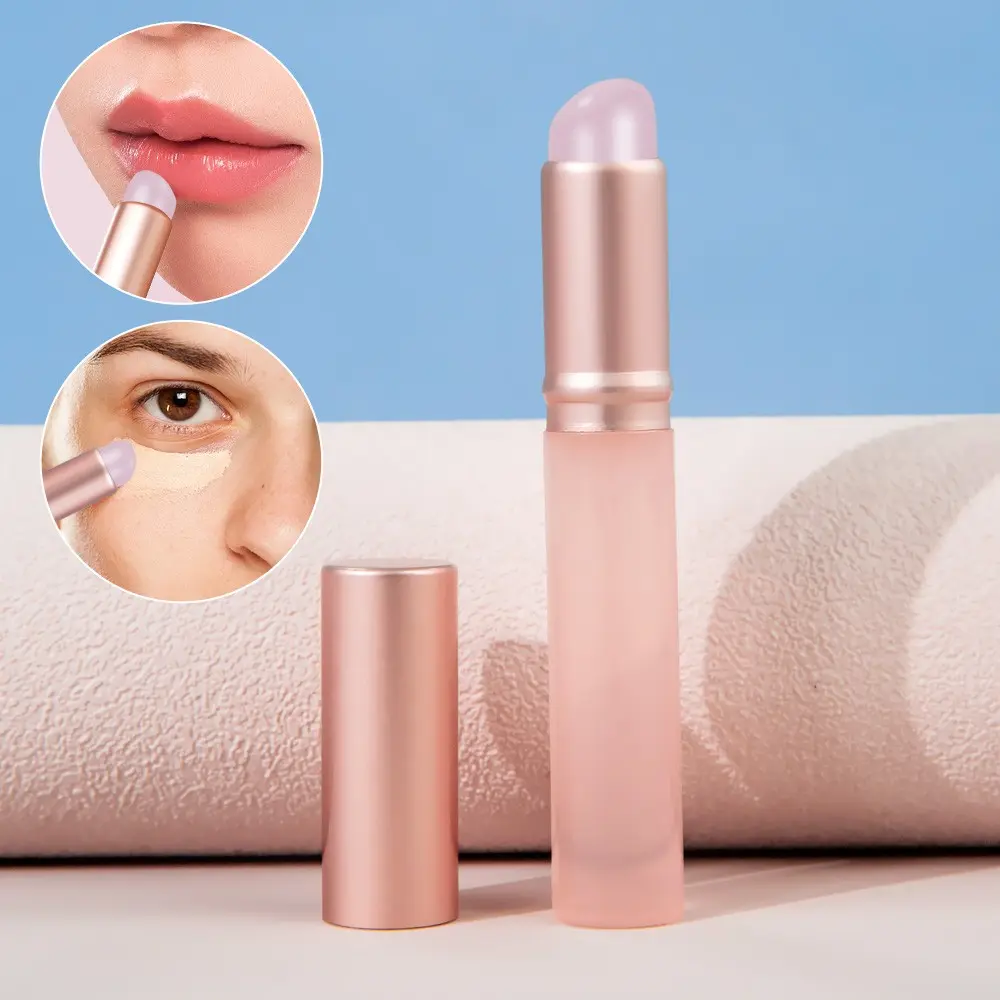 Mini Silicone Lip Brush Set, Q-Tip Lipstick Makeup Brushes with Lid, Beauty Travel Brush, Portable High-End Handle Design, Multi-Purpose Concealer Tool, Multifunctional Makeup Brushes, Cosmetic Brushes, Makeup Tools Set