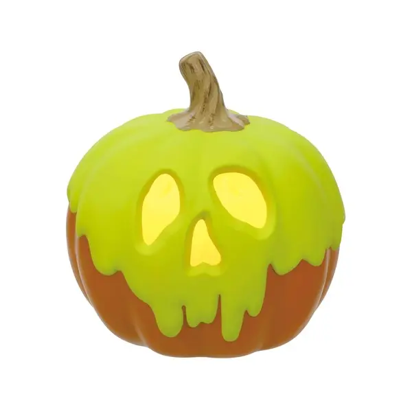 9-Inch Poison Apple Light Up Pumpkin Decoration