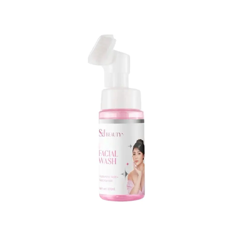 S&J BTX Facial Wash 100ml - Premium Facial Cleanser with Niacinamide & Hyaluronic Acid