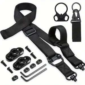 2 Point Sling Quick Adjust with QD Sling Swivels, Fast-Adjust Thumb Loop & Durable Mount Straps 2 Point Sling Quick Adjust with QD Sling Swivels, Fast-Adjust Thumb Loop & Durable Mount Straps