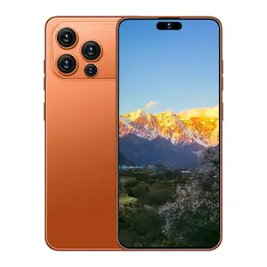 Astarry-17Pro Max 4+64GB RAM Global Unlock 4G Network Android 10.0 Version 6.93-inch Large Screen 5+13MP Camera 8-Core Processor Fingerprint Unlock Battery 4100mAh Dual SIM Dual Standby Facial Recognition Smartphone