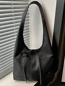 Chic Commuter Women Bag, Casual Versatile Bow Design, Shoulder Tote Bag for Work and Leisure, Office Work Bag, Perfect for Everyday Use