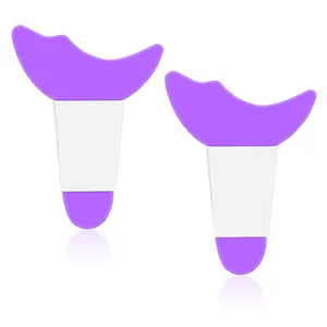 Multifunctional silicone flap for eyeshadow and mascara for novice eyeliner lashes