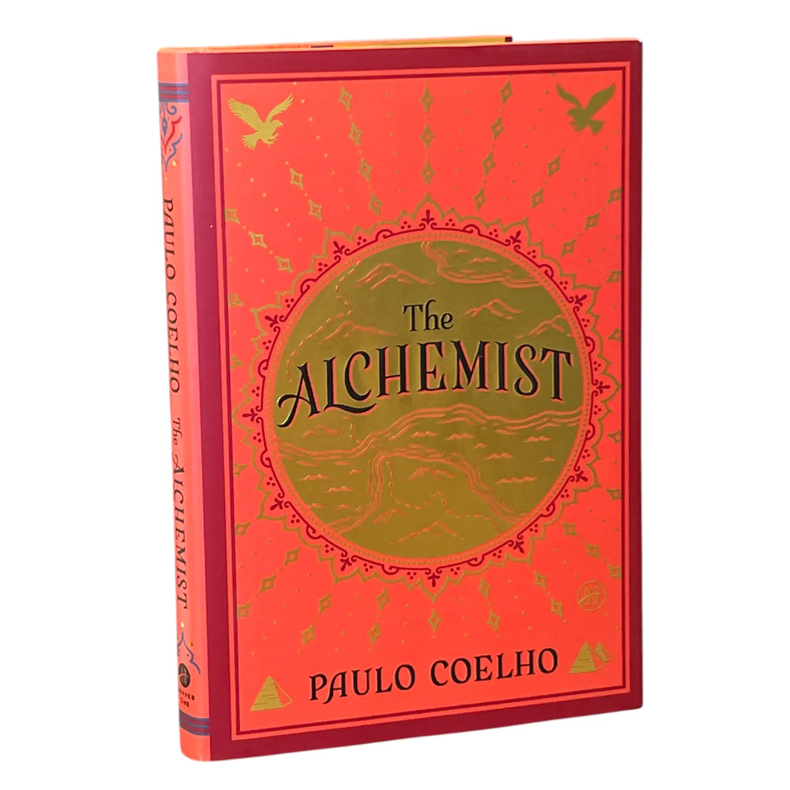 The Alchemist by Paulo Coelho - Deluxe Gilded Hardcover with DustJacket