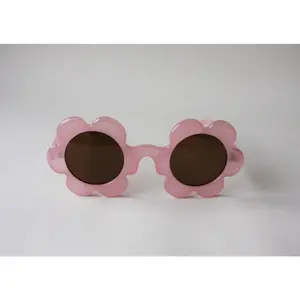 Daisy Sunglasses - Fairy Floss Pink