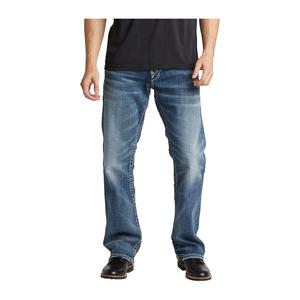 Silver Jeans Co. Mens Zac Relaxed Fit StraightLeg Jeans-LD191