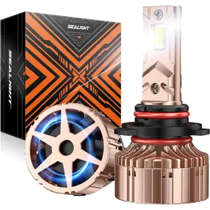 2013 GMC Acadia 9012/HIR2 90W 6000K White IP68 LED Headlight Bulbs 2PCS SEALIGHT X6S