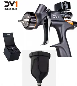 DEVILBISS DV1 Circuit Edition Clearcoat Spray Gun 1.3mm B1+ HVLP Air Cap  Car Paint Tool 600ML CUP
