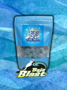 Baja Blast Gushers - Yeddi Freeze - Fruity Snack - Sweet Candy