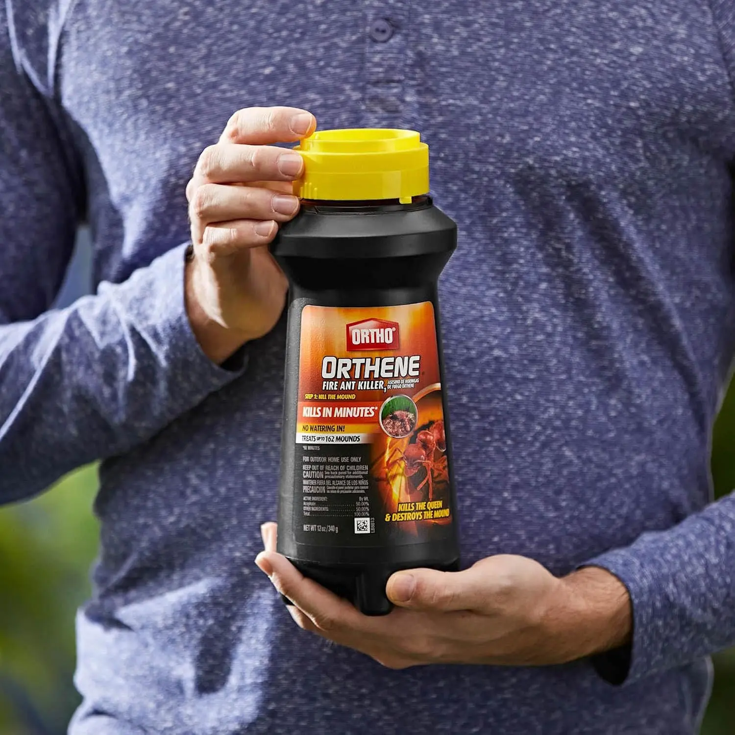 Ortho Orthene Fire Ant & Cockroach Insect Killer (12 oz) - Outdoor Lawn, Shrub & Flower Bed Protector, Insect Prevention, Bug Control Solutions, Cockroach Killer Ants, Roach-Control, Home Essentials